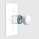 Here’s how the Aurora fits over a traditional toggle switch.